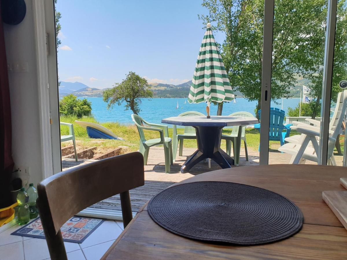 Rez De Plage-Canoe+Paddle-70M² Savines Kültér fotó