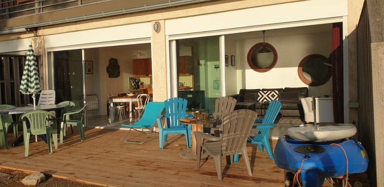 Rez De Plage-Canoe+Paddle-70M² Savines Kültér fotó