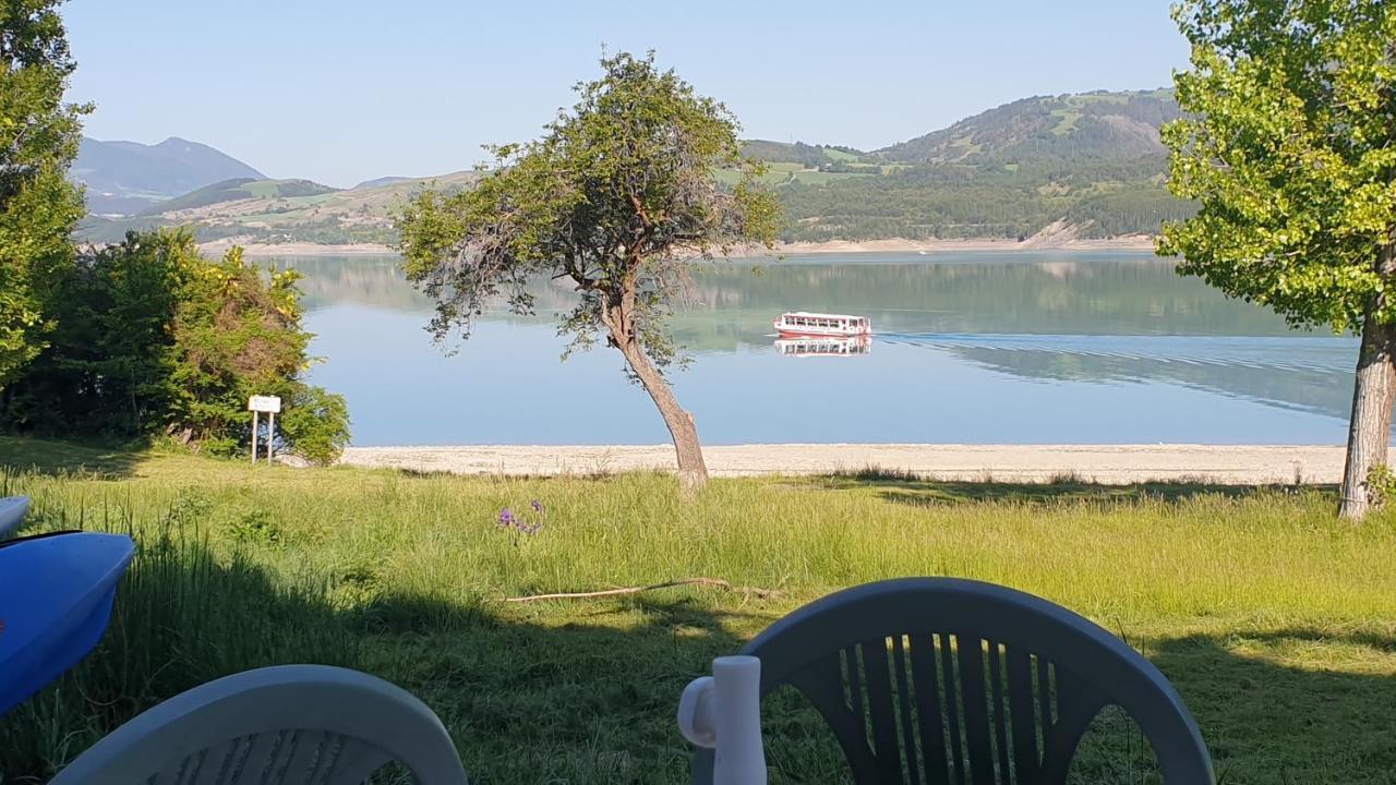 Rez De Plage-Canoe+Paddle-70M² Savines Kültér fotó