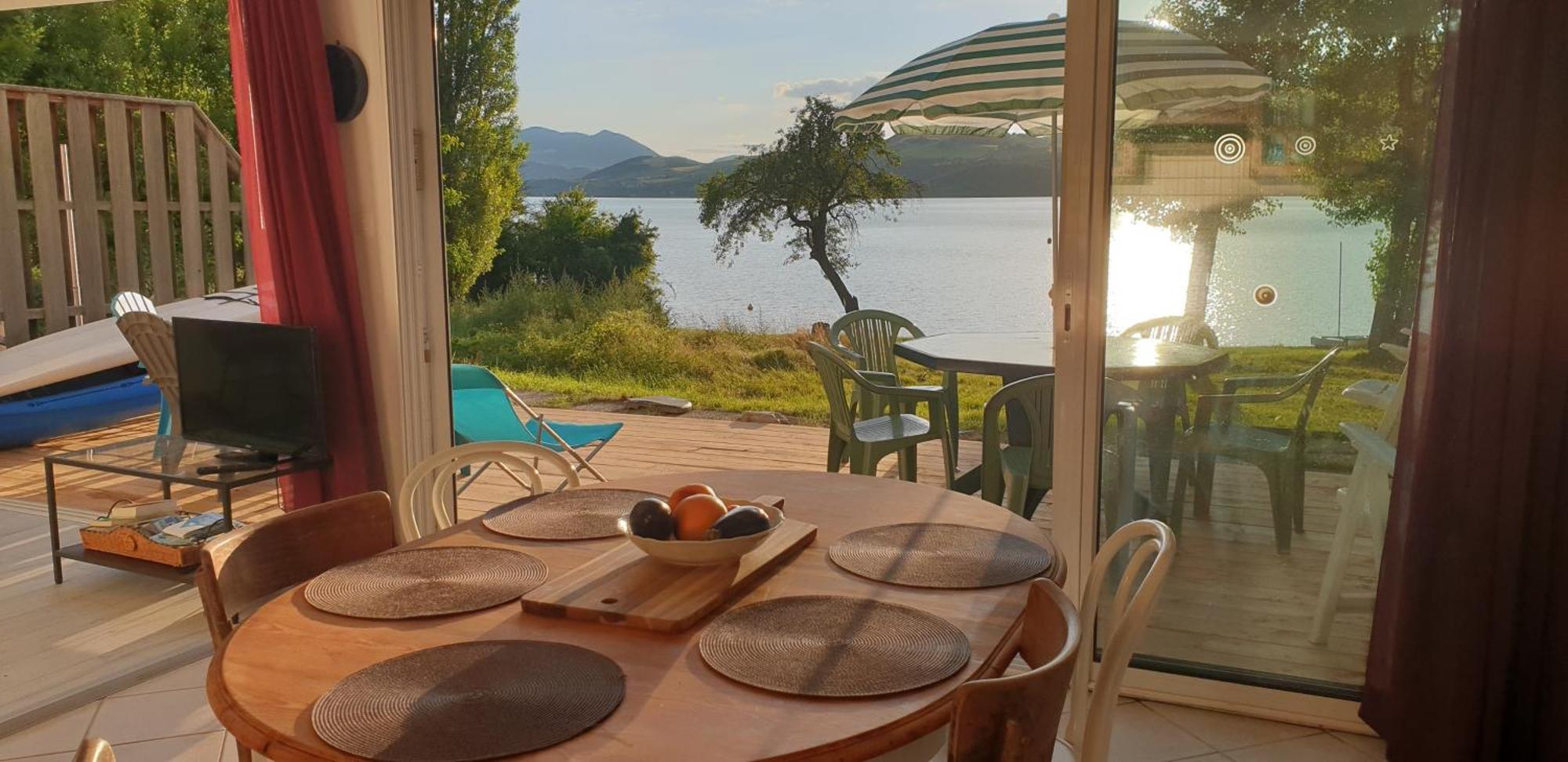 Rez De Plage-Canoe+Paddle-70M² Savines Kültér fotó